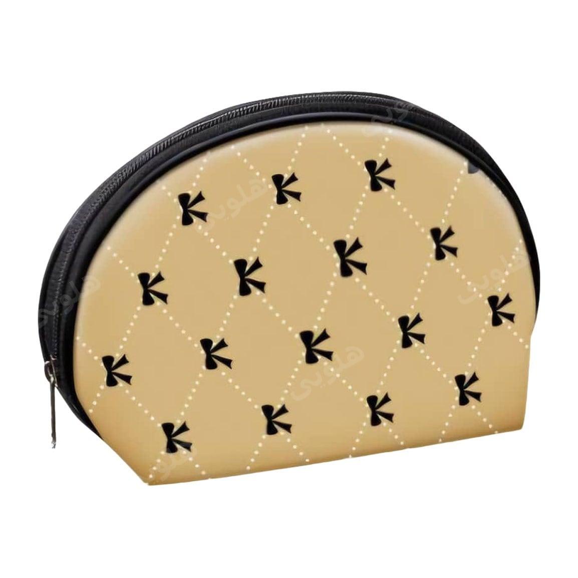 کیف آرایش مسافرتی طرح بیضی مدل CB0075