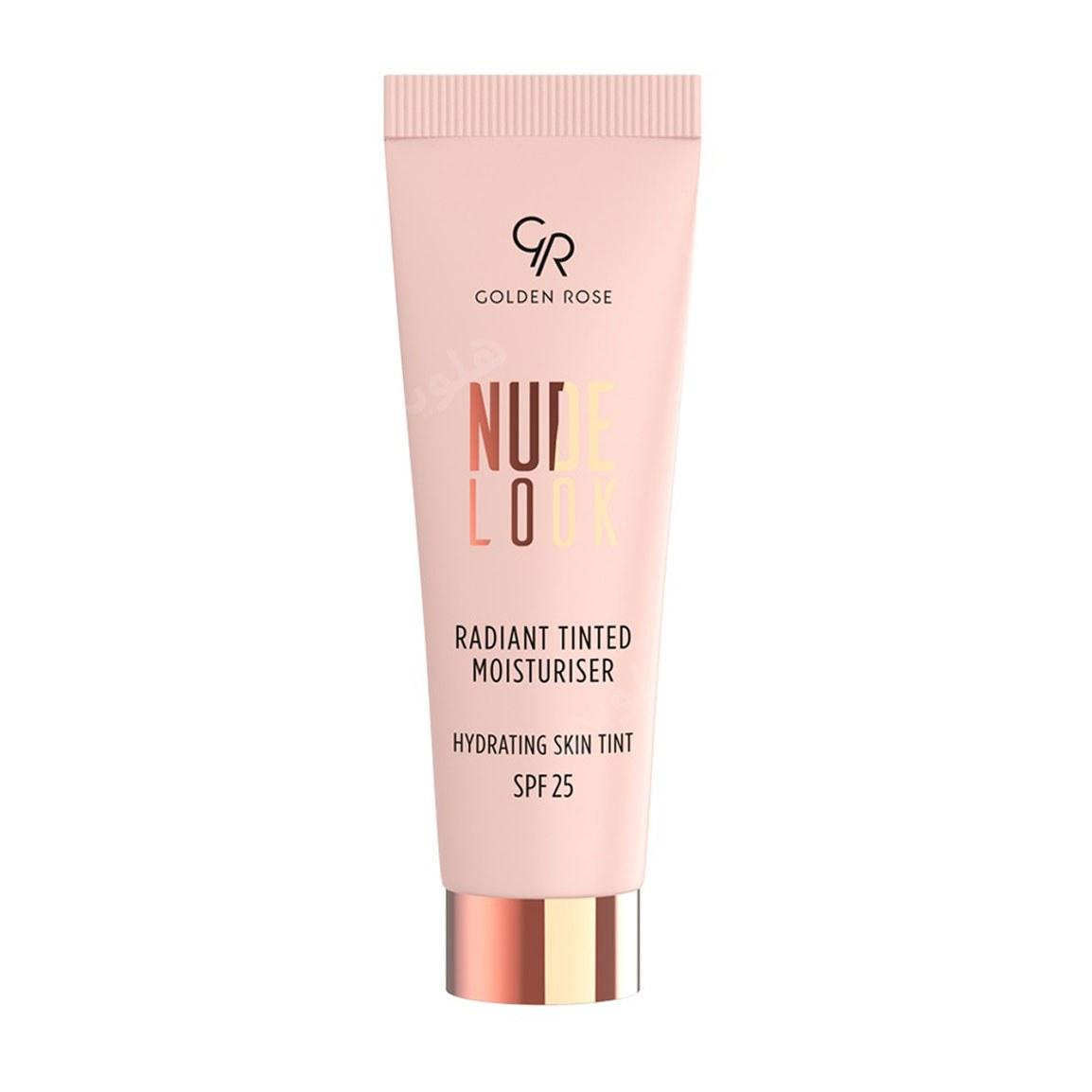 کرم پودر مدل Nude Look با SPF 25 حجم 32 میلی لیتر