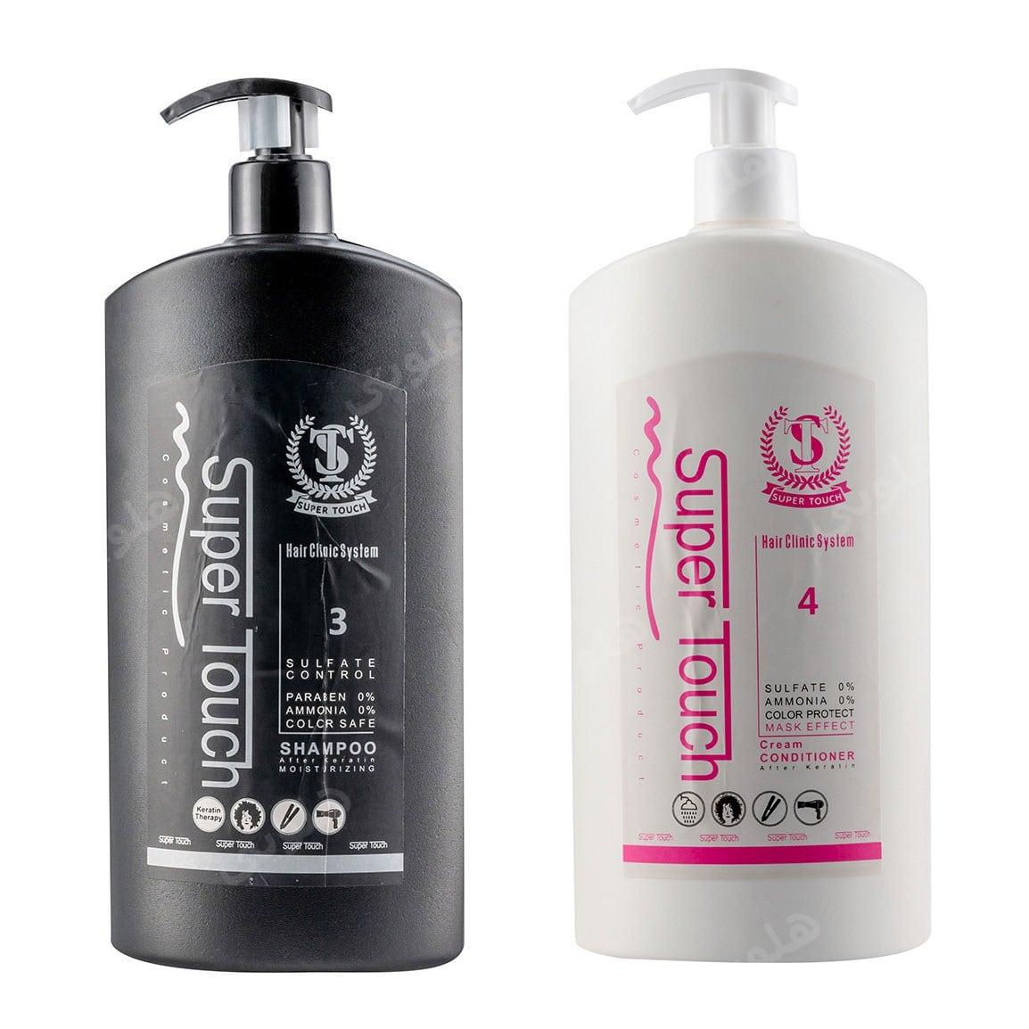 پک شامپو کراتینه مدل Moisturizing و ماسک مو ترمیم کننده مناسب مو کراتین شده