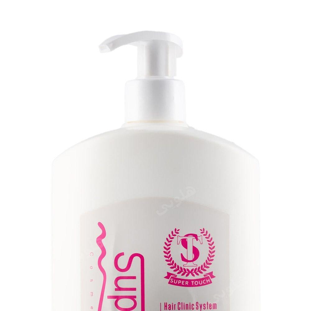 پک شامپو کراتینه مدل Moisturizing و ماسک مو ترمیم کننده مناسب مو کراتین شده سوپر تاچ — تصویر ۵