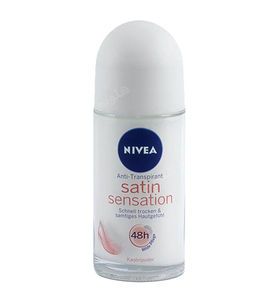 دئودورانت رولی زنانه مدل Satin Sensation حجم 50 میلی لیتر نیوآ