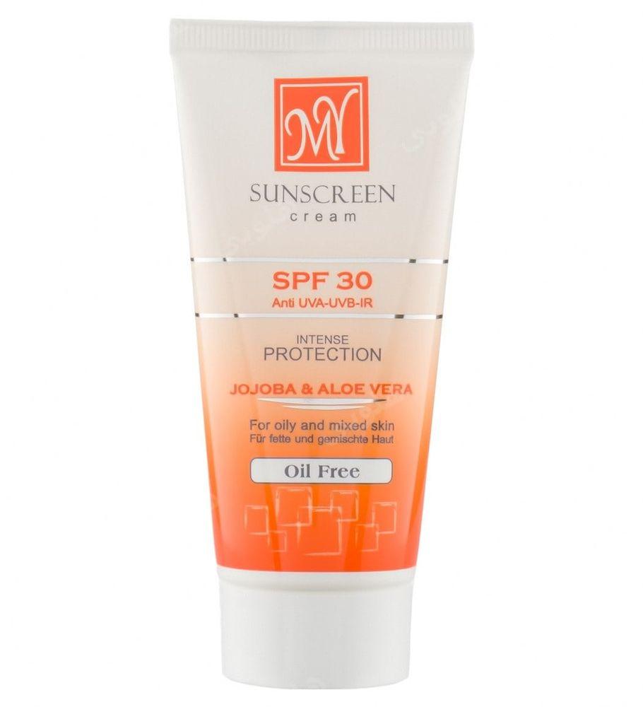 کرم ضد آفتاب بی رنگ با SPF30 مناسب پوست چرب و مختلط حجم 50 میلی لیتر