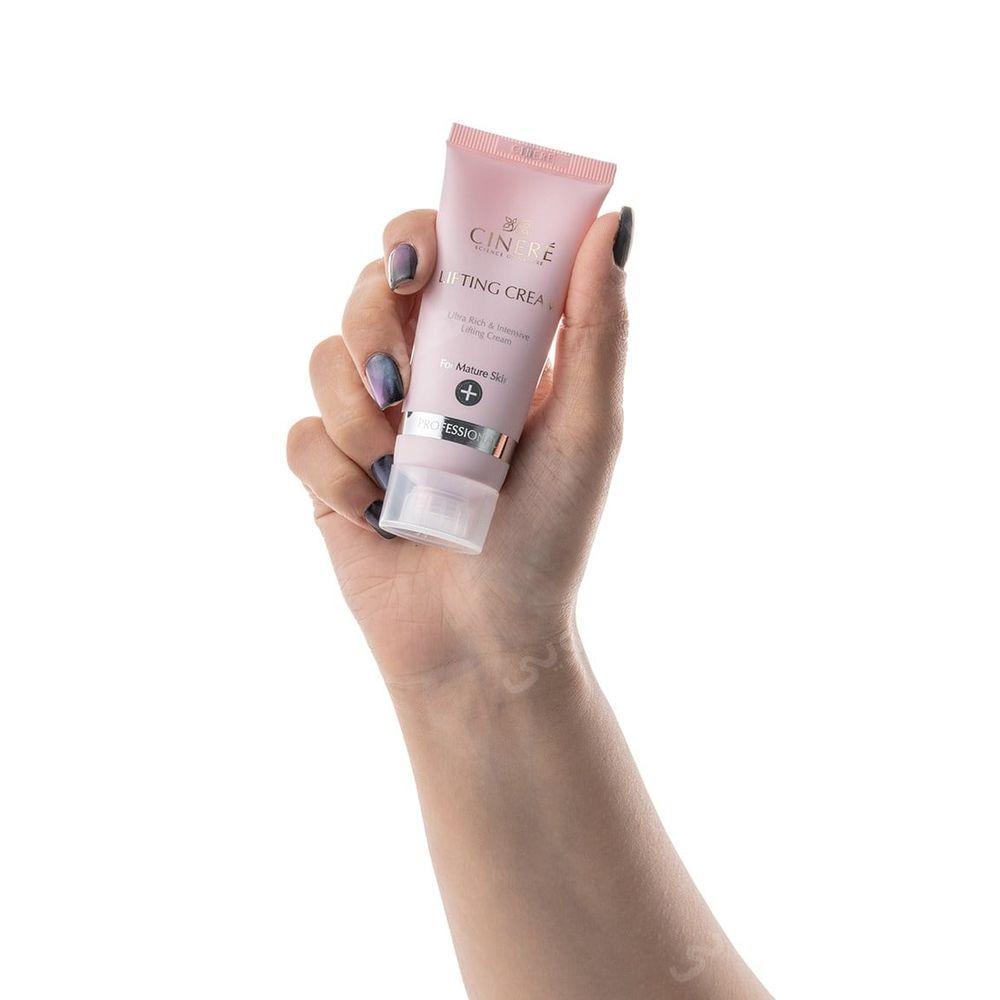 کرم سفت کننده صورت مدل Ultra Rich مناسب افراد بالای 40 سال حجم 40 میلی لیتر سینره — تصویر ۶