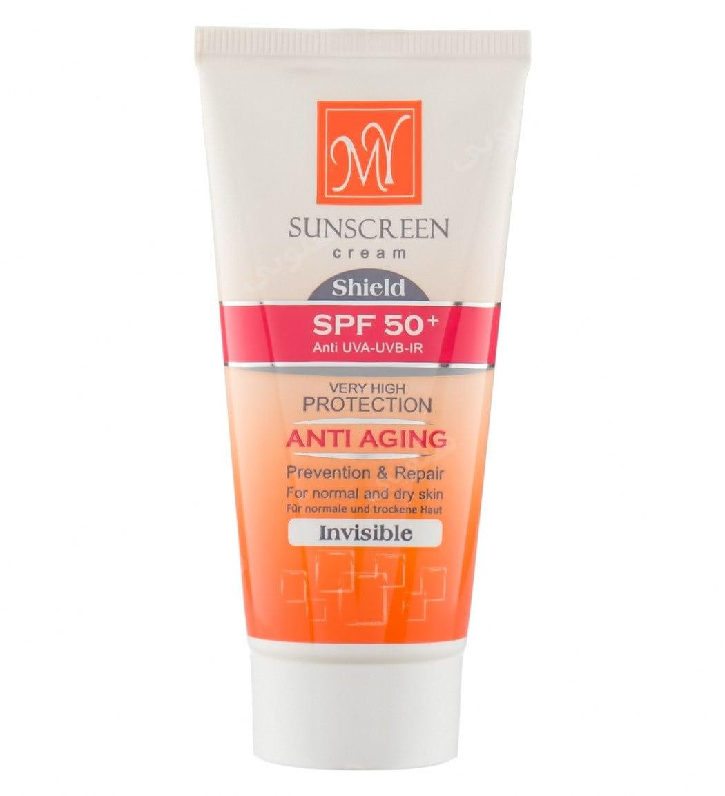 کرم ضد آفتاب بی رنگ با SPF50 مناسب پوست چرب و مختلط حجم 50 میلی لیتر