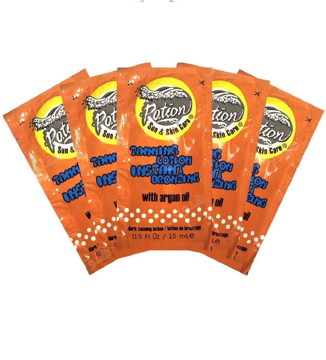 بسته 5 عددی لوسیون برنزه کننده مسافرتی مناسب انواع پوست