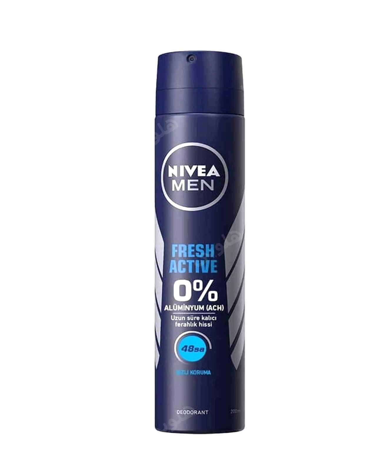 اسپری ضد تعریق مردانه 48 ساعته مدل FRESH ACTIVE حجم 200 میل