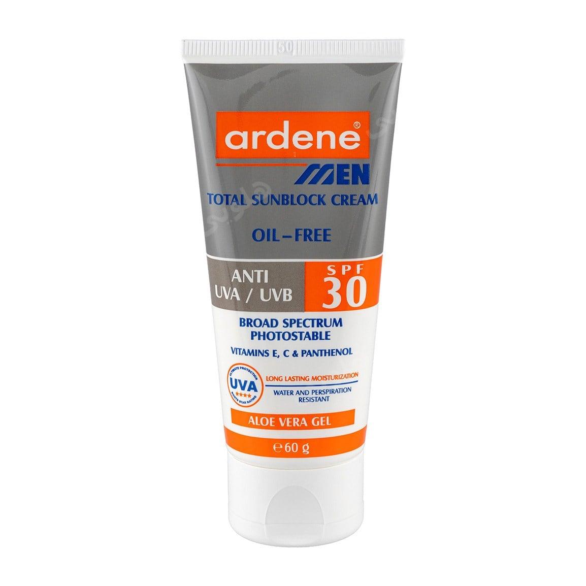 ضد آفتاب مدل Oil Free مناسب آقایان با SPF30 حجم 60 گرم