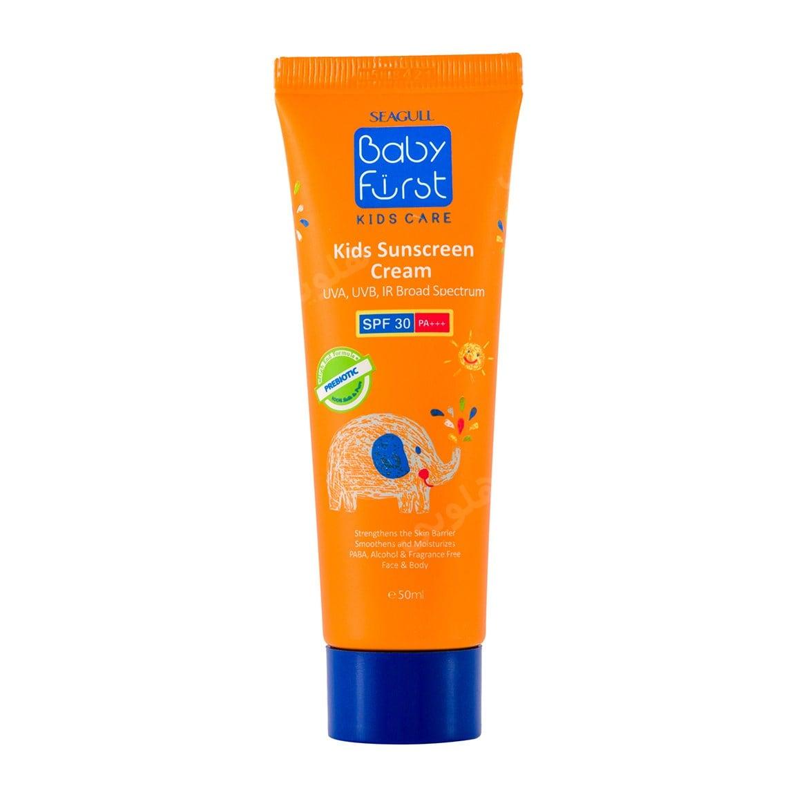 کرم ضد آفتاب بی رنگ با SPF30 مناسب کودک حجم 50 میلی لیتر