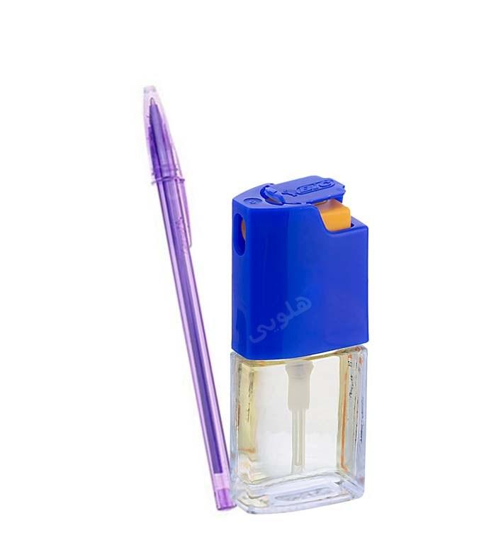 پک عطر و خودکار بنفش فشن