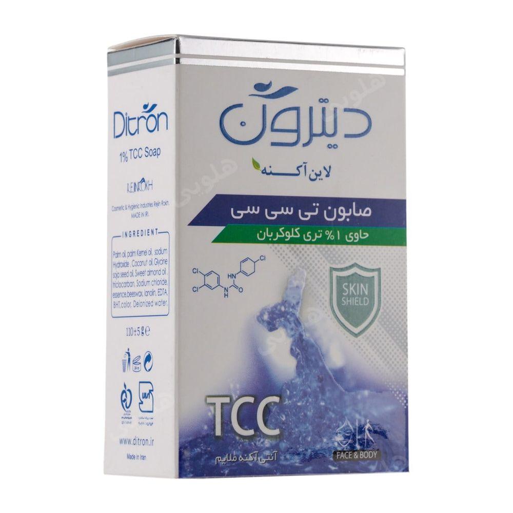 صابون تری کلو کربان 110گرمی دیترون — تصویر ۳