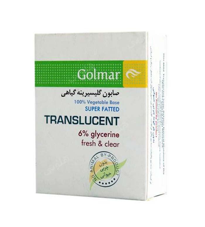 صابون گلیسیرینه گیاهی زرد