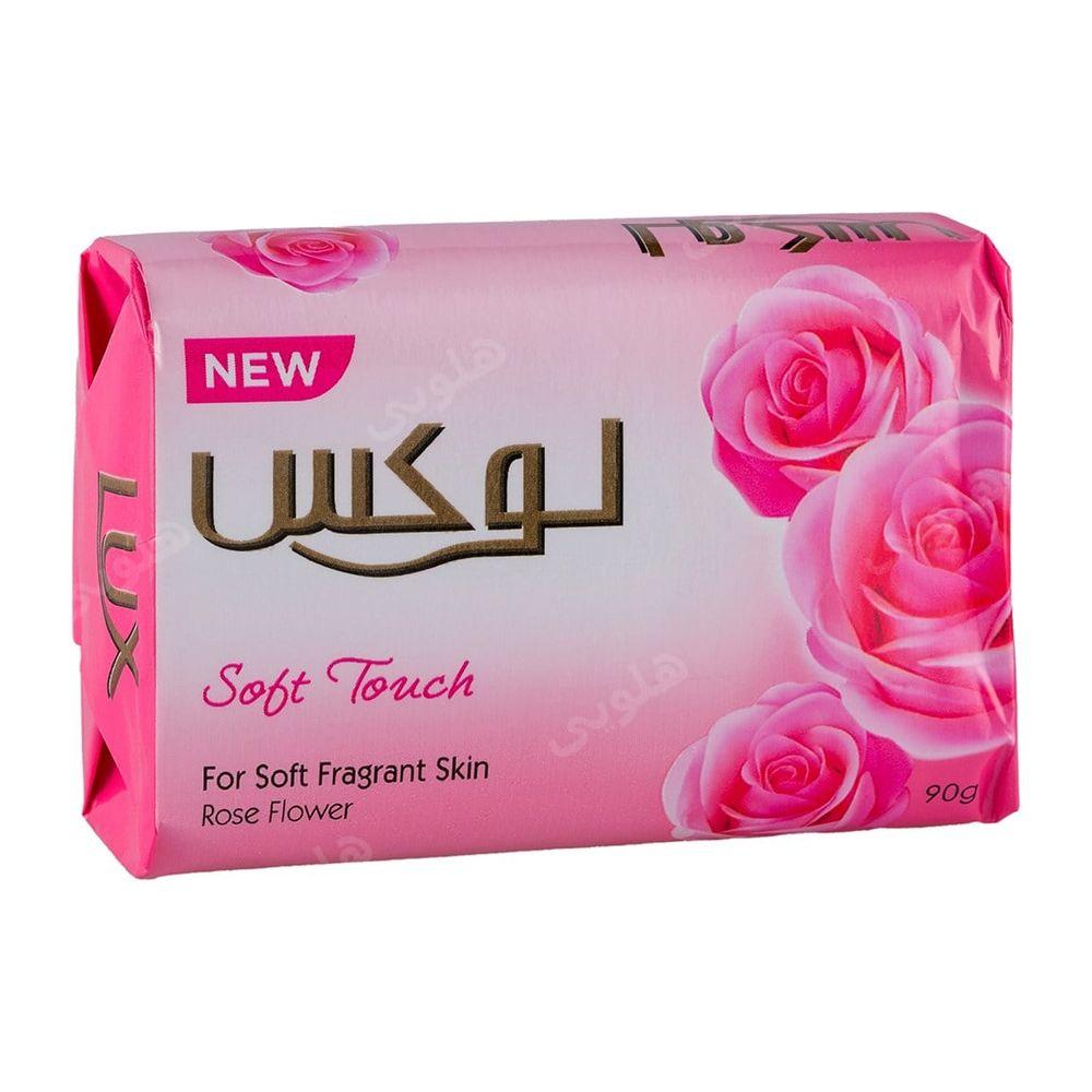 صابون سافت تاچ عصاره رز فرانسه 90گرم لوکس — تصویر ۱