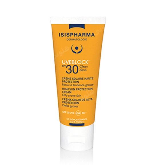 ضد آفتاب یووی بلاک SPF30 کلین درم