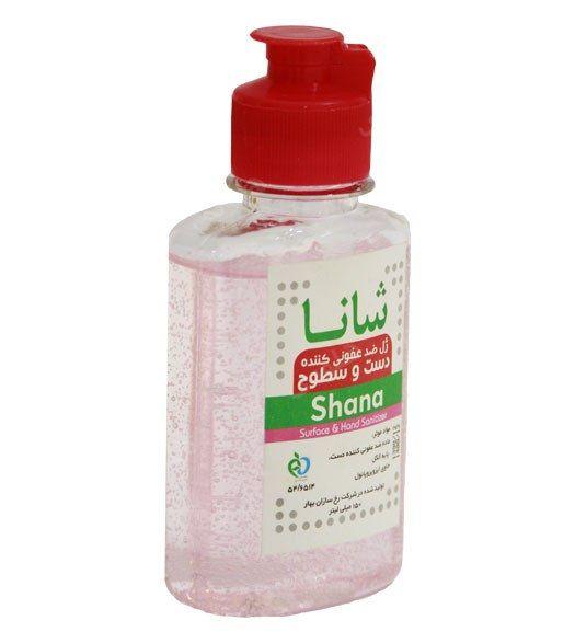 ژل ضدعفونی کننده دست و سطوح 150 میل شانا — تصویر ۲
