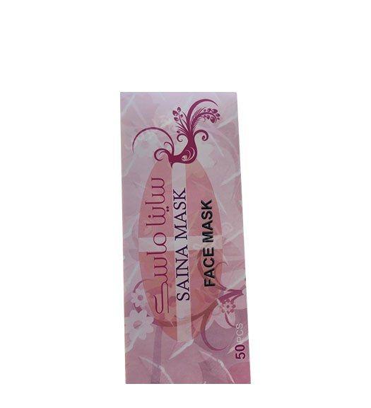ماسک صورت پرستاری 3 لایه 50 عددی ساینا ماسک — تصویر ۳