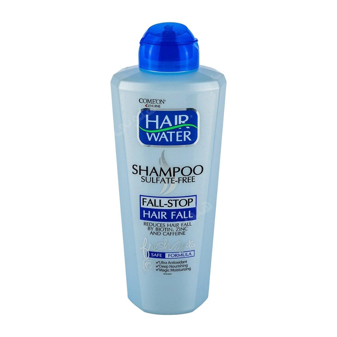 شامپو ضد ریزش مدل Hair Water بدون سولفات حجم 400 میلی لیتر