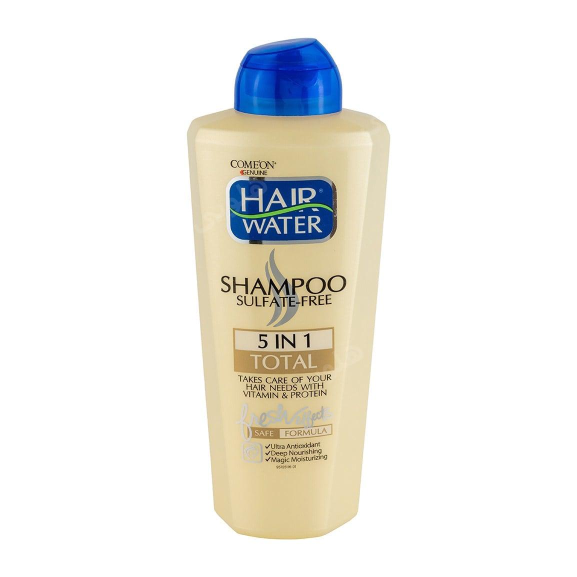 شامپو مدل Hair Water فاقد سولفات حجم 400میلی لیتر