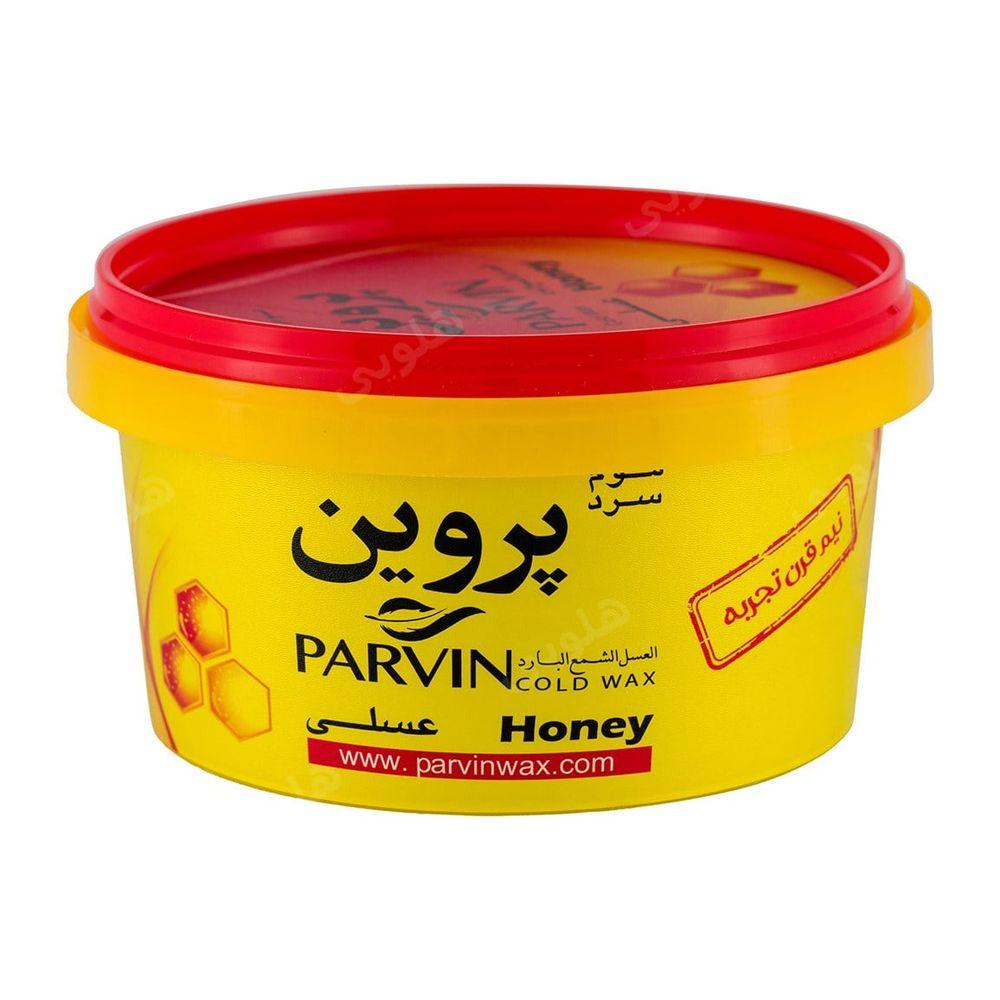 موم اپیلاسیون عسلی 700 گرمی پروین — تصویر ۱