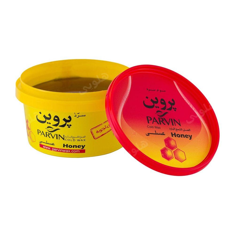 موم اپیلاسیون عسلی 700 گرمی پروین — تصویر ۳