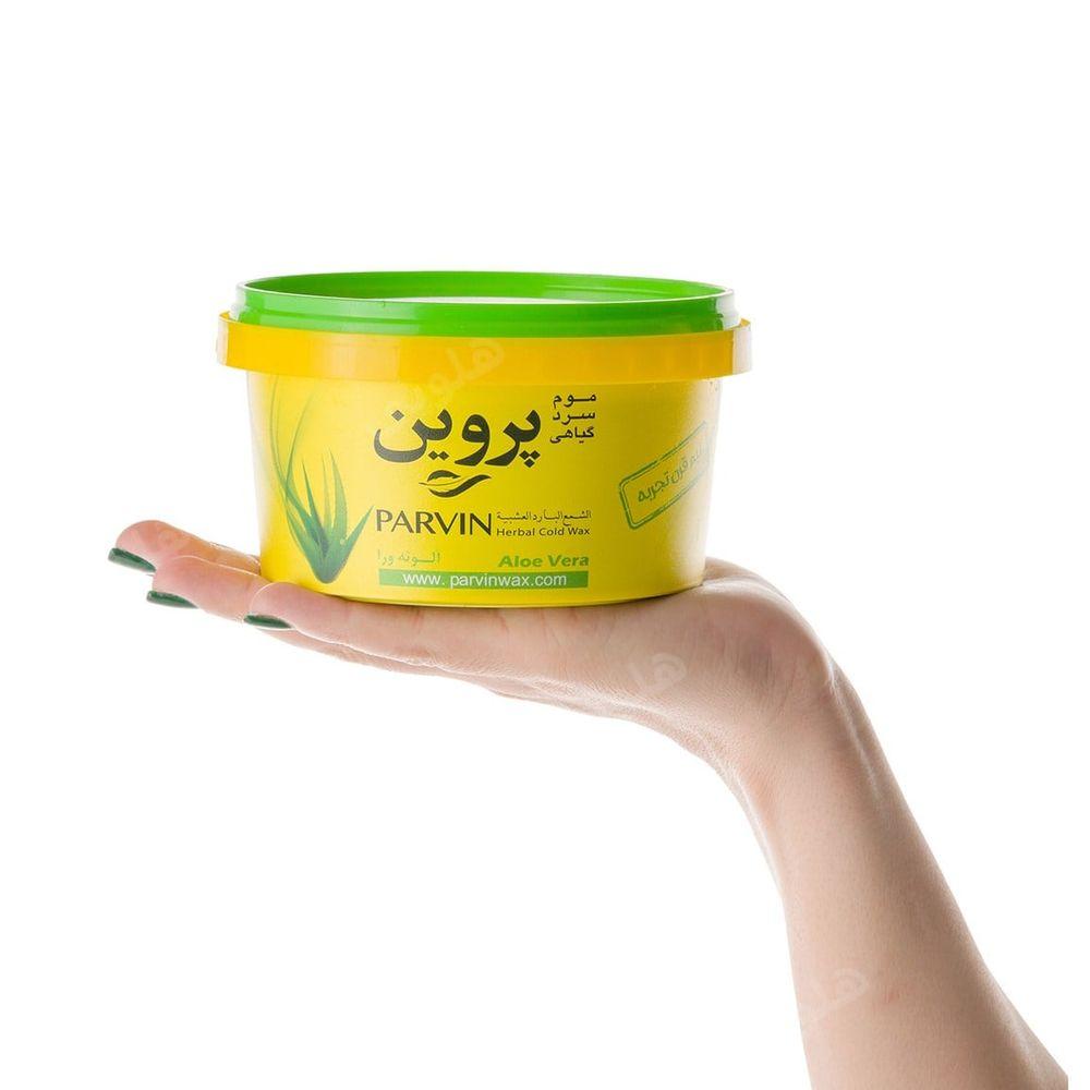 موم اپیلاسیون آلوئه ورا 700گرمی پروین — تصویر ۴