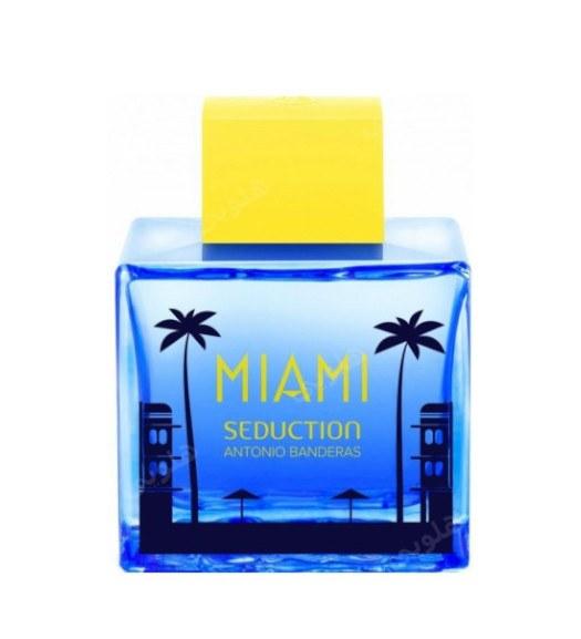 ادو تویلت مردانه مدل Miami Seduction Blue حجم 100 میل