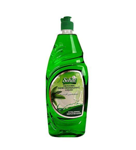 مایع ظرفشویی گلیسیرینه سبز 750 میل صحت