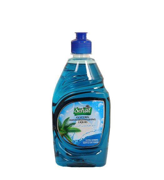 مایع ظرفشویی گلیسیرینه آبی 500 میل صحت