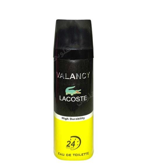 اسپری بدن مردانه Lacoste حجم 200میل