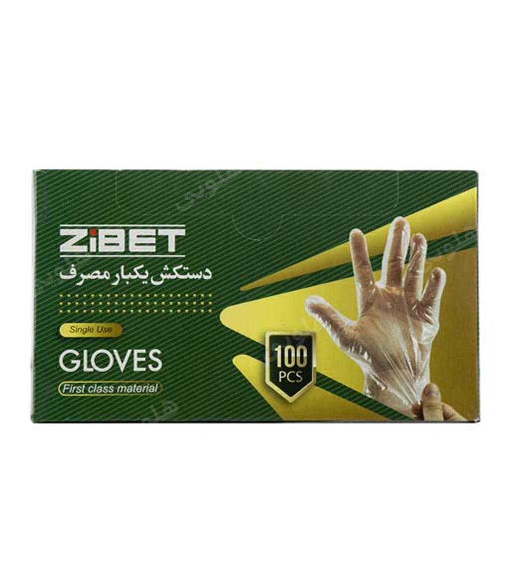 دستکش یک بار مصرف 100عددی