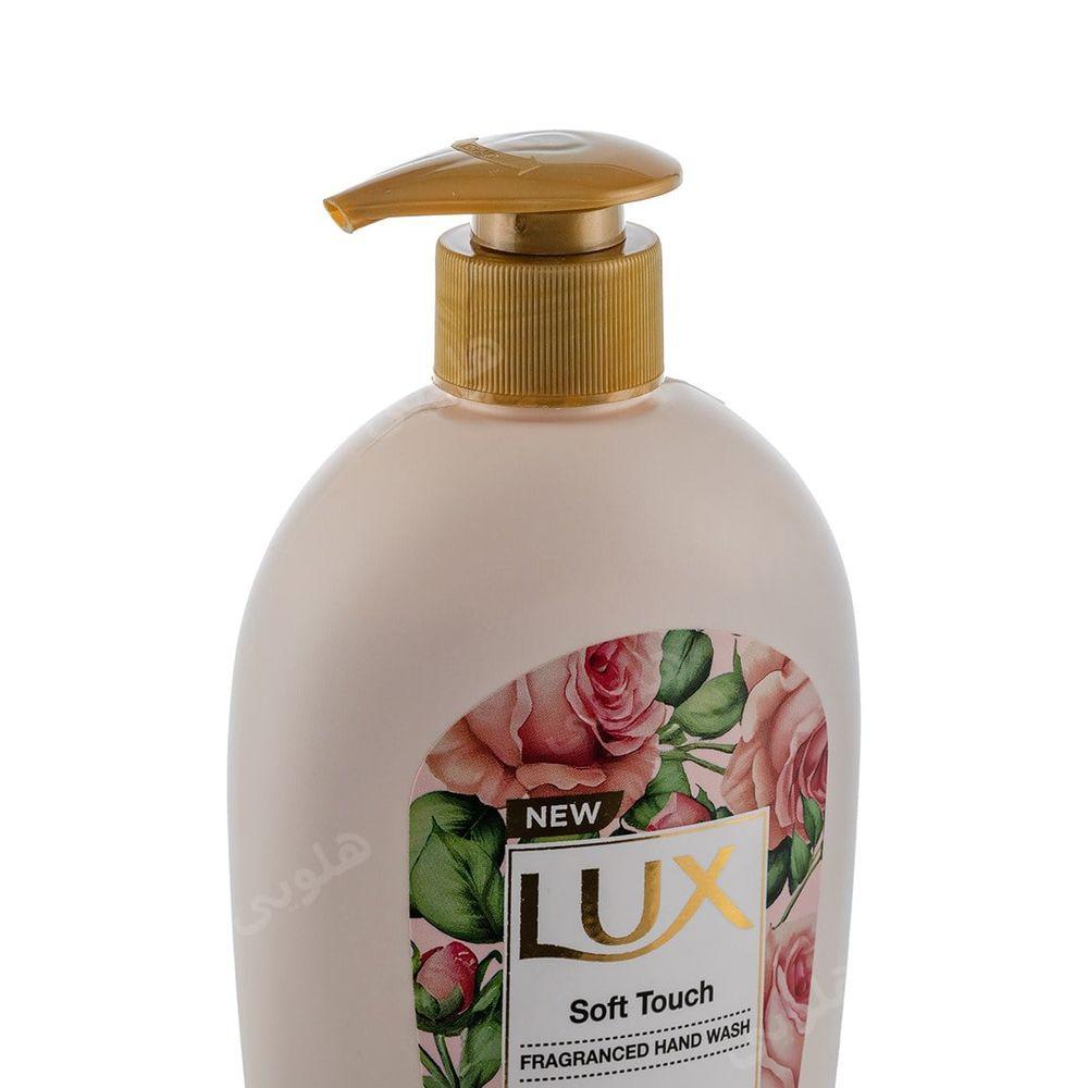 مایع دستشویی Soft Touch با رایحه گل رز500میل لوکس — تصویر ۴