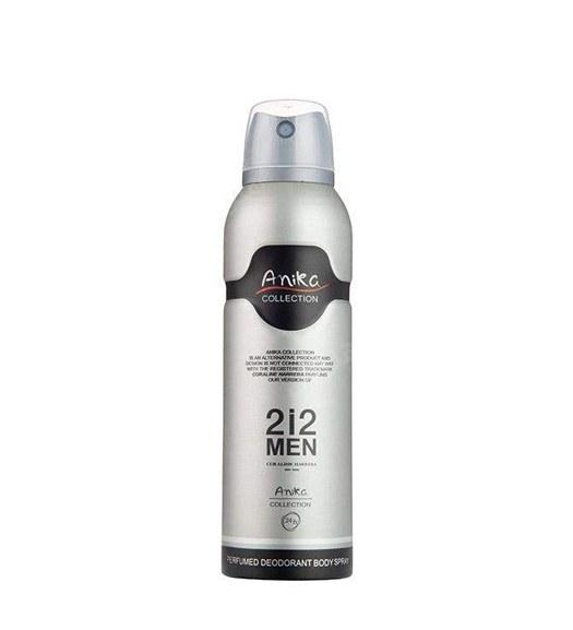 اسپری بدن ضدتعریق مردانه 212Men حجم 200میل