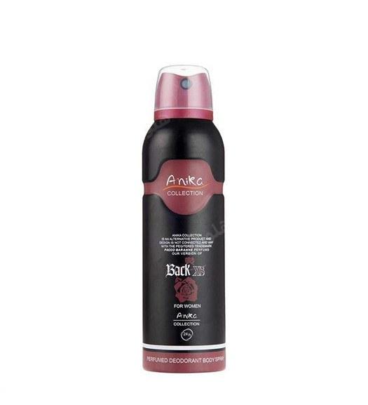 اسپری بدن زنانه Black Xs حجم 200میل
