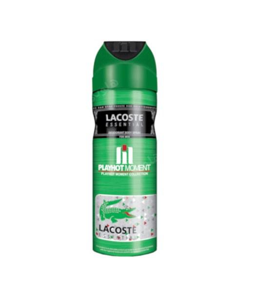 اسپری دئودورانت مردانه Lacoste Esential حجم 200میل
