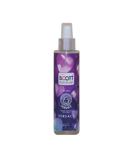 بادی اسپلش زنانه Versace Bright Crystal حجم 200میل