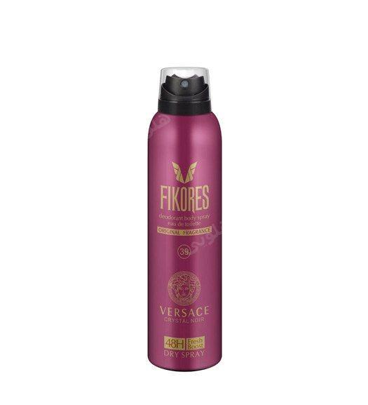 دئودورانت زنانه Versace Crystal Noir حجم 200میل