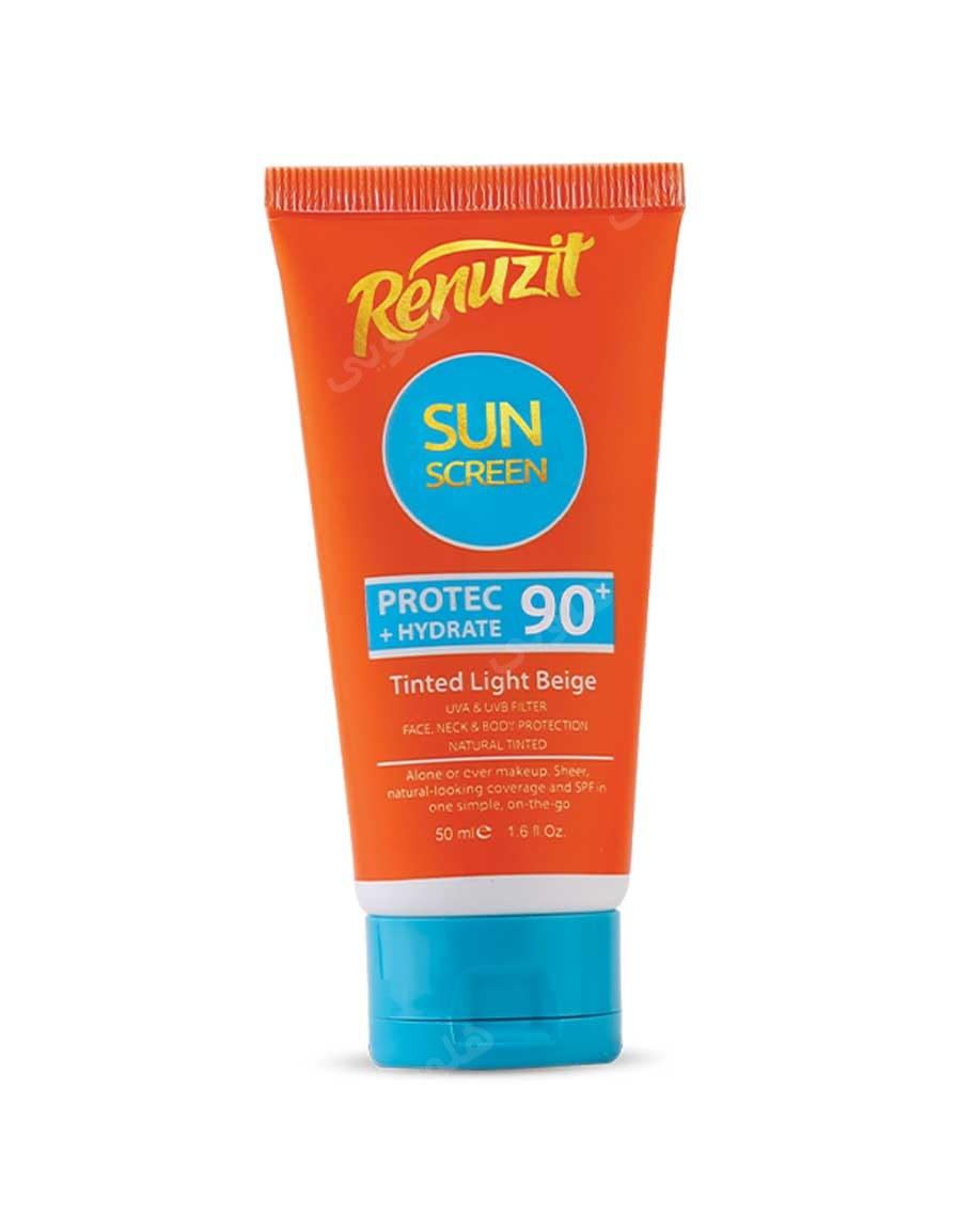 کرم ضد آفتاب SPF90 رنگی بژ روشن 50میل