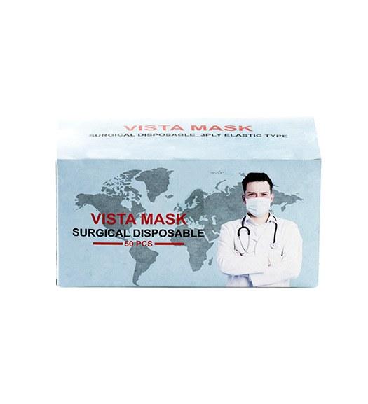 ماسک صورت 3 لایه تمام پرس با ضخامت بالا بسته 50عددی