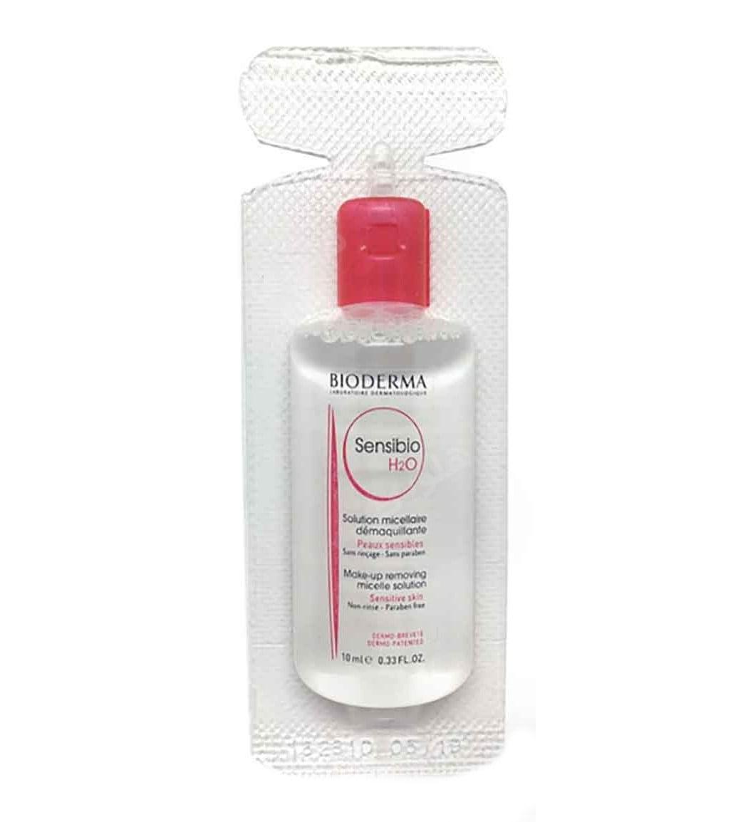 محلول میسلار پاک کننده صورت و دور چشم Sensibio H2O مسافرتی حجم 10میل