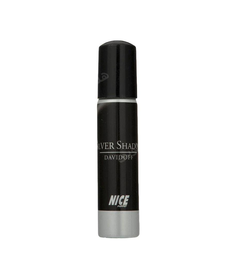 عطر جیبی مردانه Silver Shadow Davidoff حجم 30میل