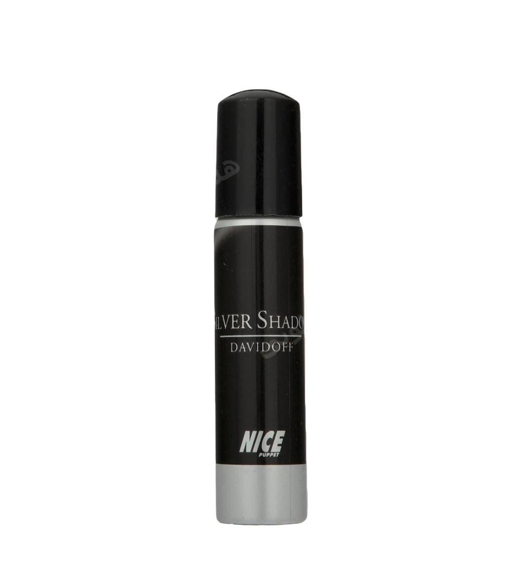 عطر جیبی مردانه Silver Shadow Davidoff حجم 30میل