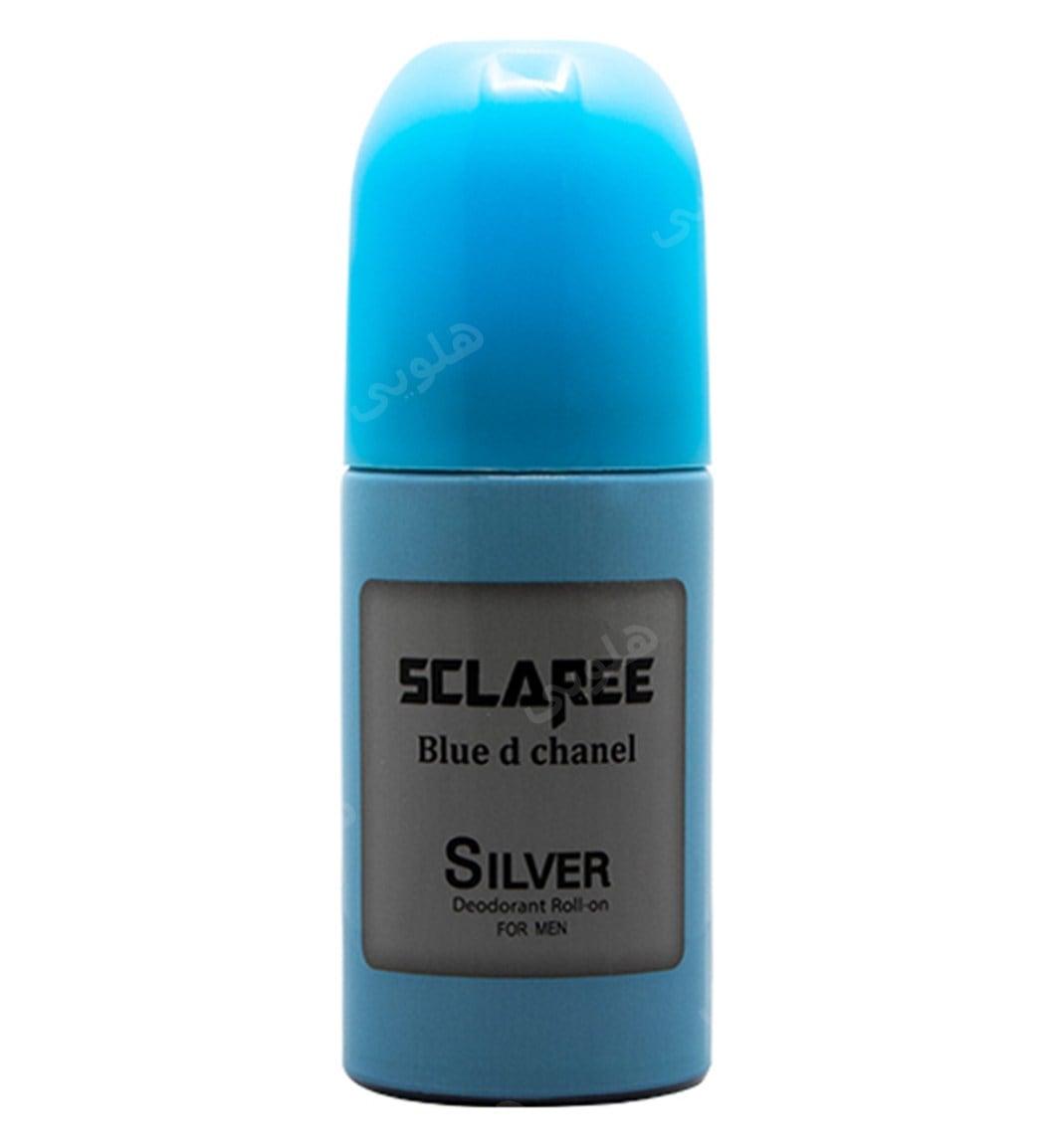 دئودورانت رولی مردانه Blue D Chanel Silver حجم 60میل