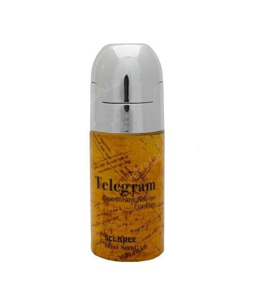 دئودورانت رولی مردانه Silver Scent Telegram حجم 60میل