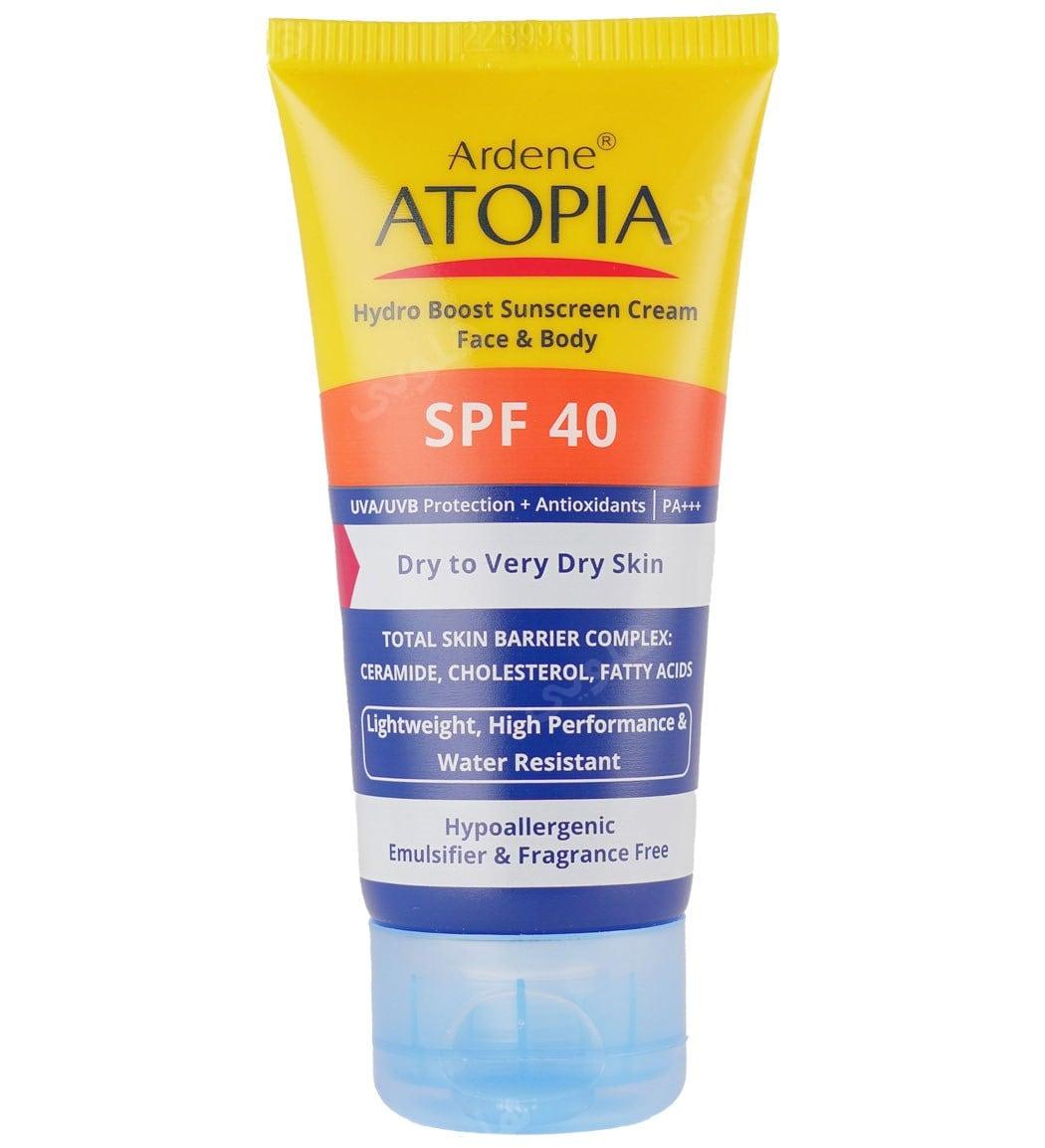 ضد آفتاب SPF40 پوست خشک مدل Dry Relief اتوپیا