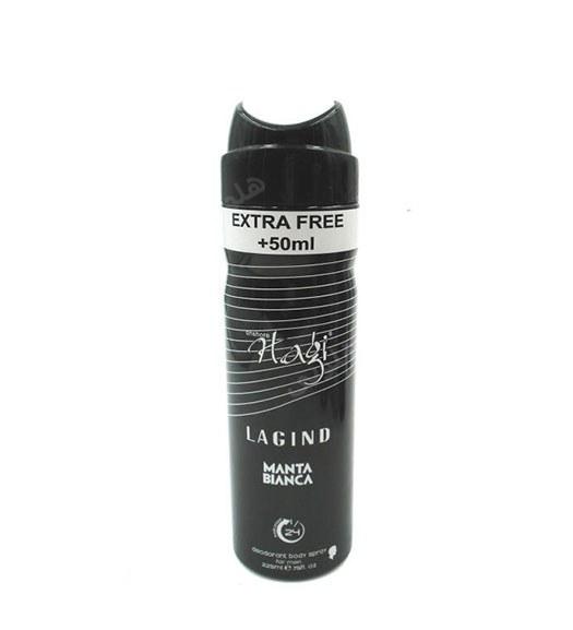 اسپری خوشبو کننده بدن 225-50 ml free مردانه مدل Lagind Manta Bianca
