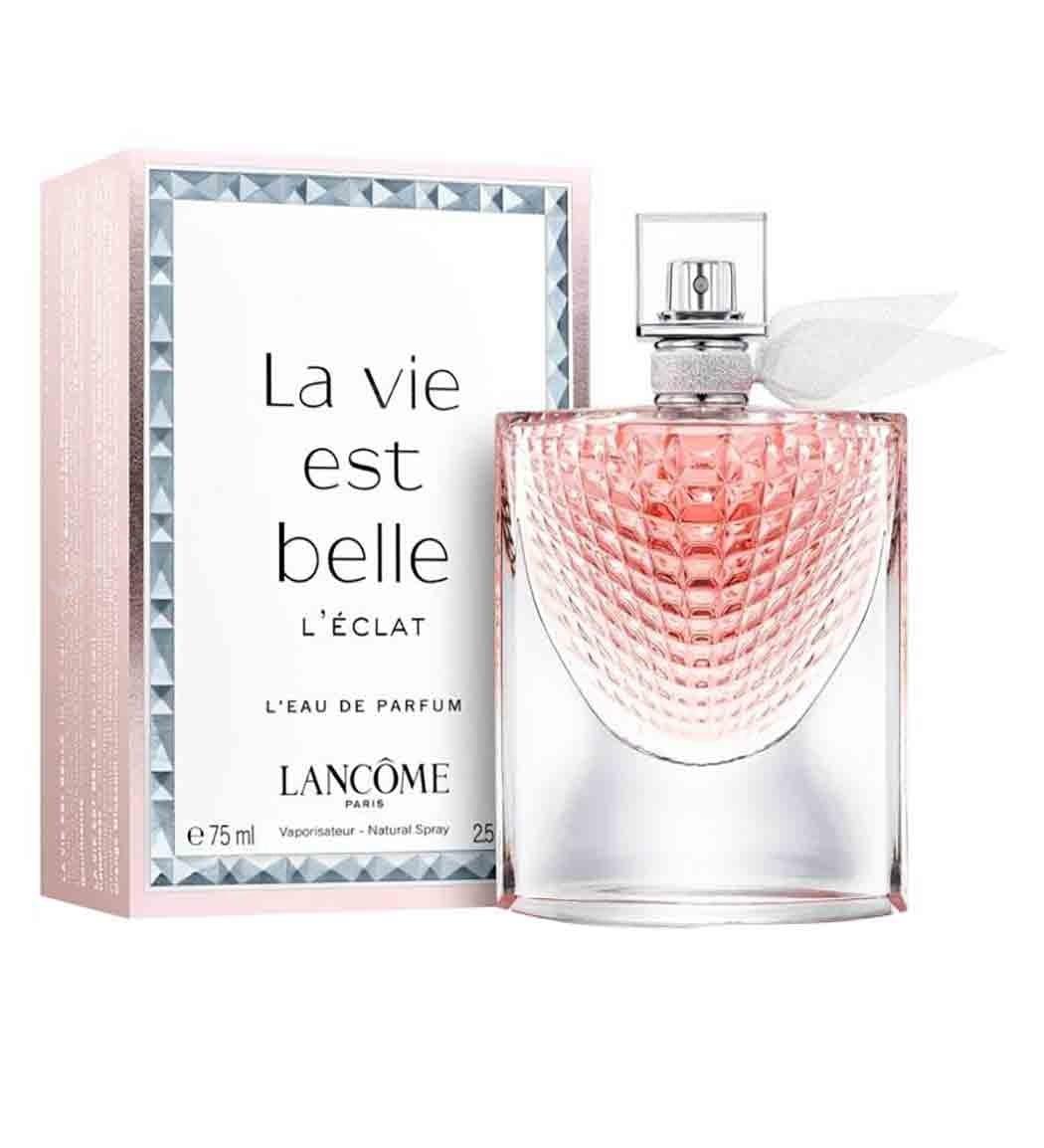 عطر جیبی زنانه کد 253  لانکوم لاوی است بله اینتنس حجم 25 میل