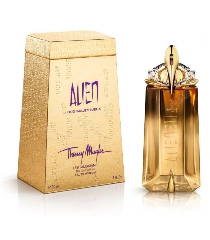 ادو پرفیوم زنانه مدل Alien Oud Majestueux حجم 90 میل