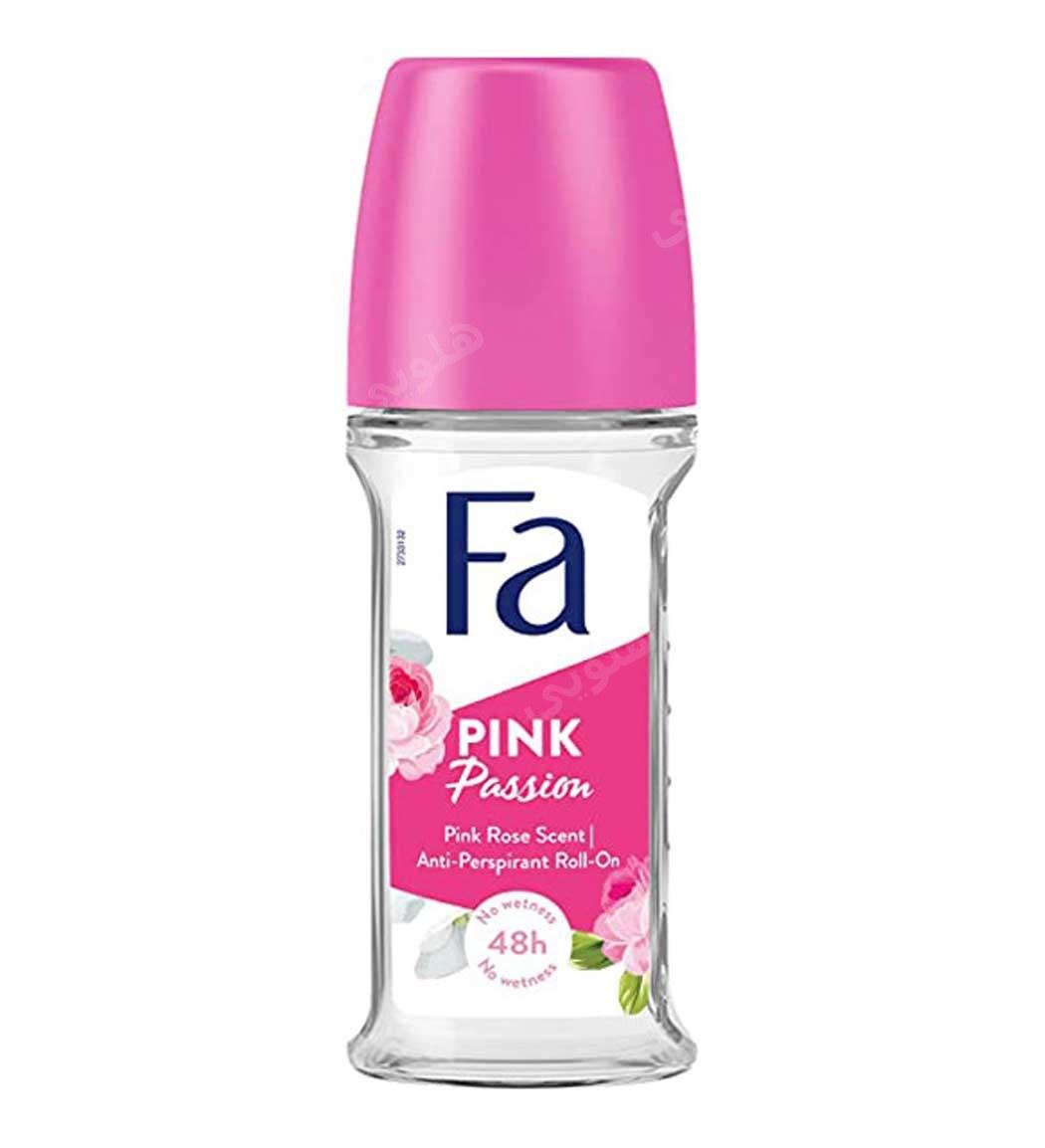 رول ضد تعریق زنانه مدل Pink Passion حجم 50 میل
