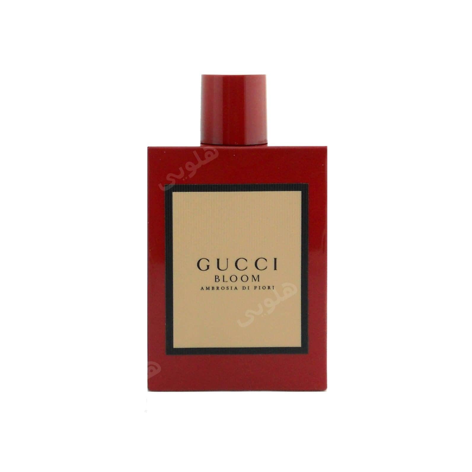 ادو پرفیوم زنانه  گوچی مدل Gucci Bloom Ambrosia di Fiori  حجم 100 میل