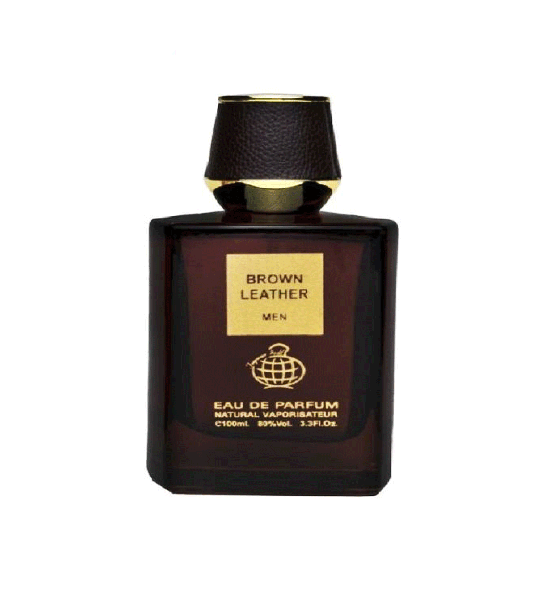 پک ادو پرفیوم مردانه مدل Brown Leather همراه با اسپری حجم 100میل