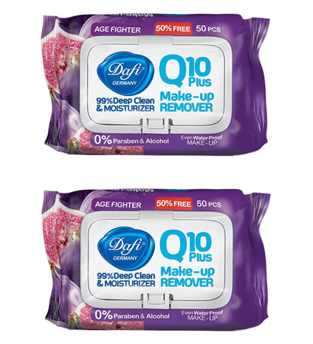 دستمال مرطوب مدل AGE FIGHTERING Q10 PLUS پک 2 عددی